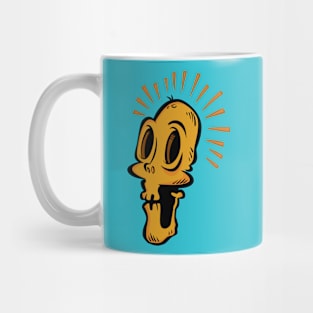 Action Line Skull Mug